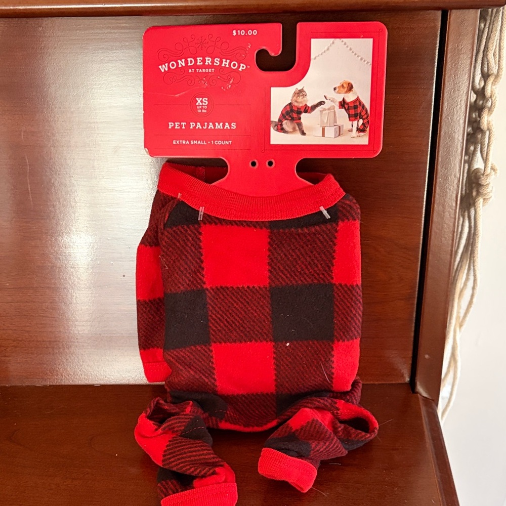 XS Pet Pajamas